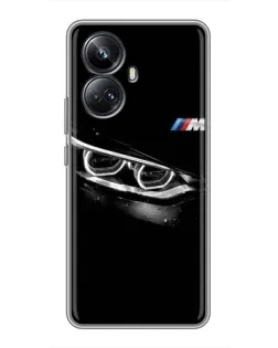 Чехол для Realme 10 Pro Plus с картинкой «BMW — взгляд тигра»