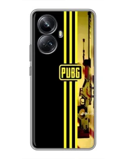 Чехол для Realme 10 Pro Plus с картинкой «PUBG — камуфляжный шлем»