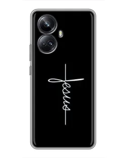 Чехол для Realme 10 Pro Plus с картинкой «Тонкая линия веры»