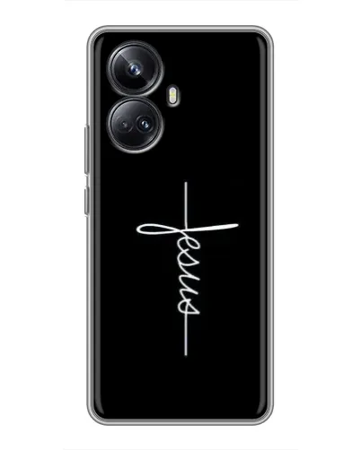 Чехол для Realme 10 Pro Plus с картинкой «Тонкая линия веры» Чехол для Realme 10 Pro Plus с картинкой «Тонкая линия веры»