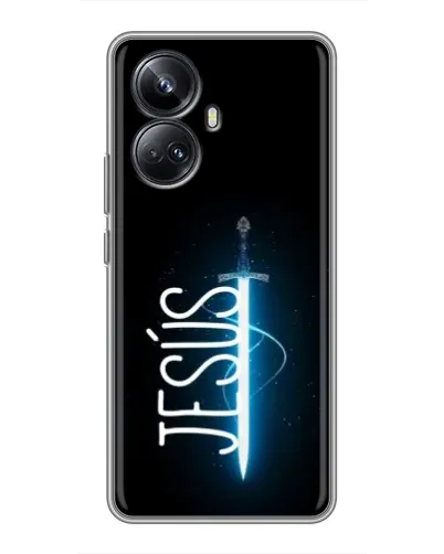 Чехол для Realme 10 Pro Plus с картинкой «Меч Духа Jesus» Чехол для Realme 10 Pro Plus с картинкой «Меч Духа Jesus»