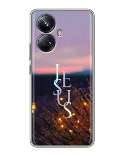 Чехол для Realme 10 Pro Plus с картинкой «Свет Божий ночью»