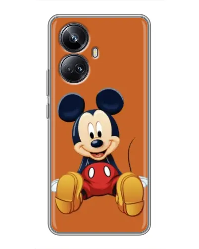 Чехол для Realme 10 Pro Plus с картинкой «Микки отдыхает»