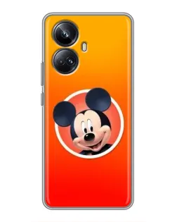 Чехол для Realme 10 Pro Plus с картинкой «Mickey в круге»