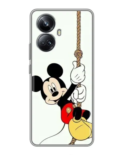 Чехол для Realme 10 Pro Plus с картинкой «Mickey на канате»