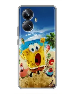 Чехол для Realme 10 Pro Plus с картинкой «Развлечения на пляже»