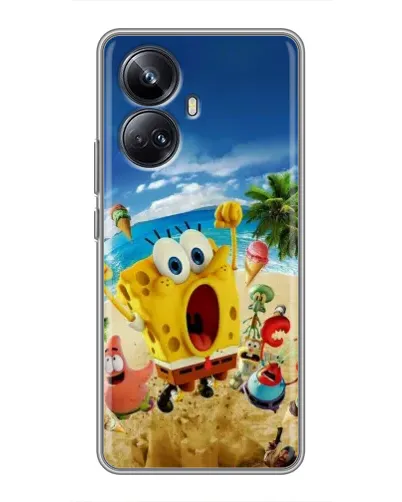 Чехол для Realme 10 Pro Plus с картинкой «Развлечения на пляже»