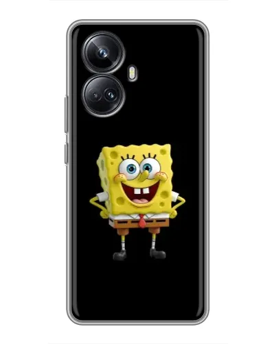 Чехол для Realme 10 Pro Plus с картинкой «Классический Губка Боб»