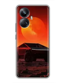 Чохол для Realme 10 Pro Plus з картинкою «Cybertruck на Марсі» Чохол для Realme 10 Pro Plus з картинкою «Cybertruck на Марсі»