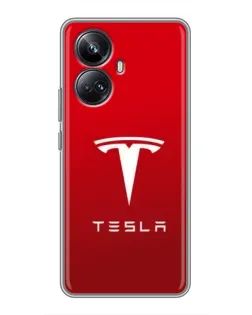 Чохол для Realme 10 Pro Plus з картинкою «Tesla Red Classic» Чохол для Realme 10 Pro Plus з картинкою «Tesla Red Classic»