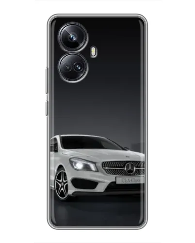Чехол для Realme 10 Pro Plus с картинкой «Mercedes AMG GT Silver» Чехол для Realme 10 Pro Plus с картинкой «Mercedes AMG GT Silver»