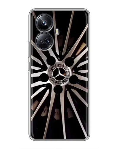 Чехол для Realme 10 Pro Plus с картинкой «Диск Mercedes» Чехол для Realme 10 Pro Plus с картинкой «Диск Mercedes»