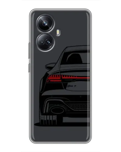 Чехол для Realme 10 Pro Plus с картинкой «Задняя часть Audi — арт»