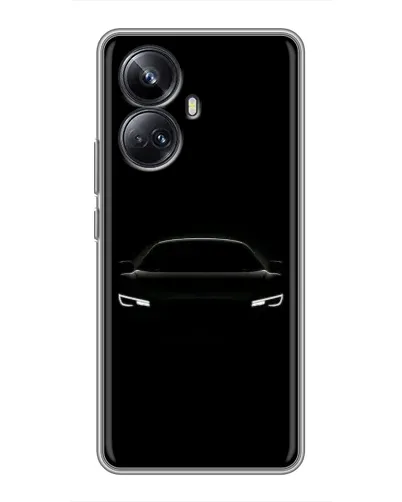 Чехол для Realme 10 Pro Plus с картинкой «Взгляд Audi в темноте»