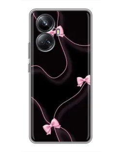 Чехол для Realme 10 Pro Plus с картинкой «Розовые ленты»