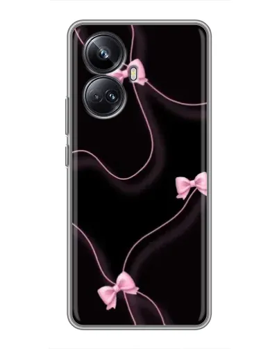 Чехол для Realme 10 Pro Plus с картинкой «Розовые ленты»