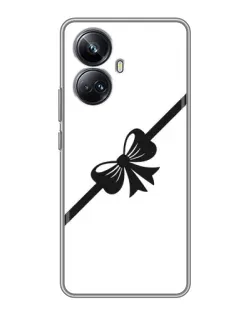Чехол для Realme 10 Pro Plus с картинкой «Диагональный бант»