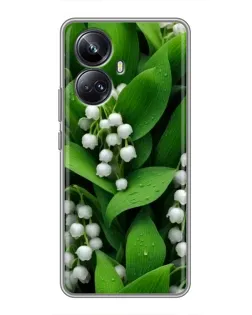 Чохол для Realme 10 Pro Plus з картинкою «Конвалії в зелені» Чохол для Realme 10 Pro Plus з картинкою «Конвалії в зелені»