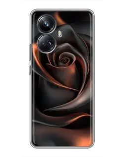 Чохол для Realme 10 Pro Plus з картинкою «Шовкова чорна троянда» Чохол для Realme 10 Pro Plus з картинкою «Шовкова чорна троянда»