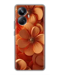 Чохол для Realme 10 Pro Plus з картинкою «Помаранчева макро квітка» Чохол для Realme 10 Pro Plus з картинкою «Помаранчева макро квітка»