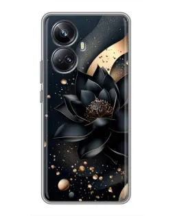 Чохол для Realme 10 Pro Plus з картинкою «Чорний лотос» Чохол для Realme 10 Pro Plus з картинкою «Чорний лотос»