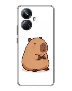 Чехол для Realme 10 Pro Plus с картинкой «Толстенькая капибара» Чехол для Realme 10 Pro Plus с картинкой «Толстенькая капибара»