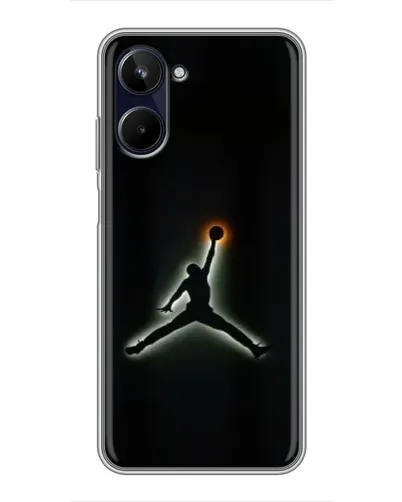 Чохол для Realme 10 з картинкою «Jordan Gradient Logo» Чохол для Realme 10 з картинкою «Jordan Gradient Logo»