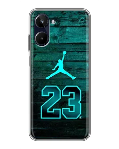 Чохол для Realme 10 з картинкою «Jordan Cyan 23» Чохол для Realme 10 з картинкою «Jordan Cyan 23»