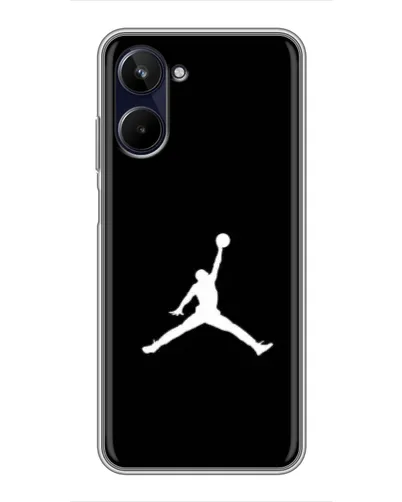 Чохол для Realme 10 з картинкою «Jordan Silhouette» Чохол для Realme 10 з картинкою «Jordan Silhouette»