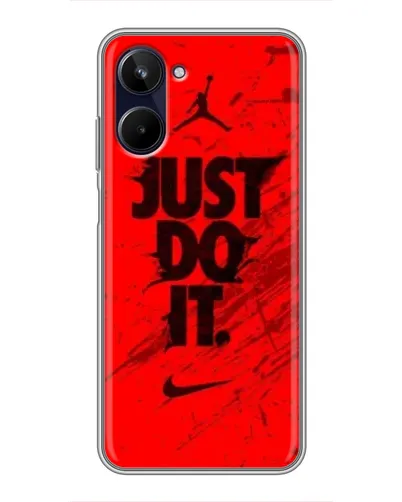 Чохол для Realme 10 з картинкою «Nike Just Do It» Чохол для Realme 10 з картинкою «Nike Just Do It»