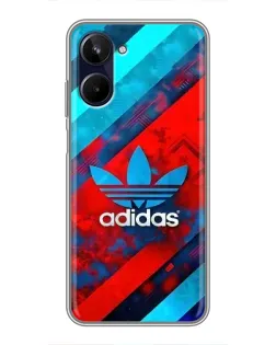 Чохол для Realme 10 з картинкою «Абстракція Adidas» Чохол для Realme 10 з картинкою «Абстракція Adidas»