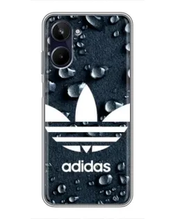 Чохол для Realme 10 з картинкою «Adidas Trefoil Blue» Чохол для Realme 10 з картинкою «Adidas Trefoil Blue»
