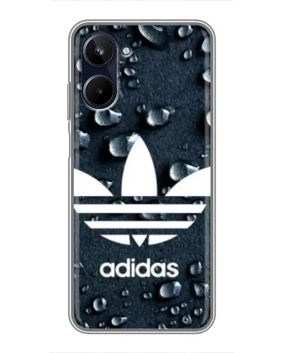 Чехол для Realme 10 с картинкой «Adidas Trefoil Blue» Чехол для Realme 10 с картинкой «Adidas Trefoil Blue»