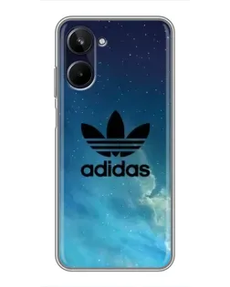 Чехол для Realme 10 с картинкой «Adidas Stone Logo»