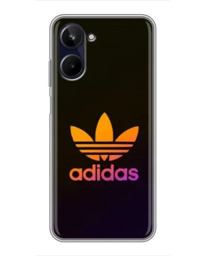 Чехол для Realme 10 с картинкой «Градиент Adidas» Чехол для Realme 10 с картинкой «Градиент Adidas»
