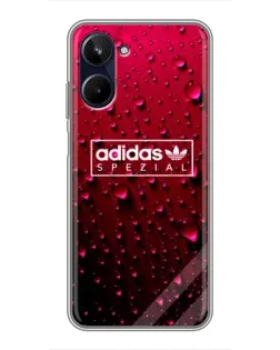 Чехол для Realme 10 с картинкой «Adidas Gold Marble»