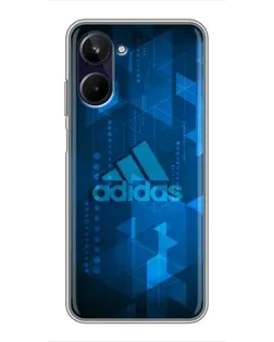 Чехол для Realme 10 с картинкой «Adidas Sport Art»