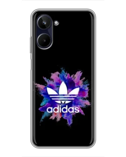 Чехол для Realme 10 с картинкой «Взрыв красок Adidas» Чехол для Realme 10 с картинкой «Взрыв красок Adidas»