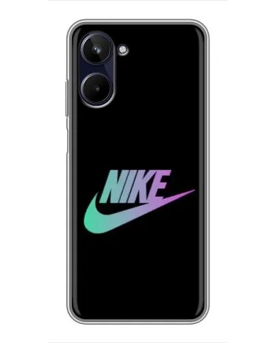 Чехол для Realme 10 с картинкой «Nike — городская ночь»