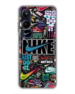 Чехол для Realme 10 с картинкой «Яркий коллаж Nike» Чехол для Realme 10 с картинкой «Яркий коллаж Nike»