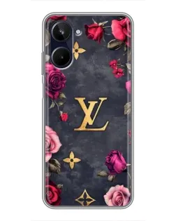 Чохол для Realme 10 з картинкою «Квітковий Louis Vuitton» Чохол для Realme 10 з картинкою «Квітковий Louis Vuitton»