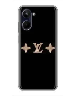 Чехол для Realme 10 с картинкой «Louis Vuitton — минимализм»