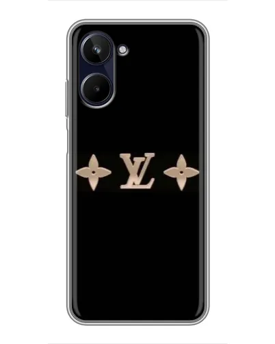 Чехол для Realme 10 с картинкой «Louis Vuitton — минимализм»