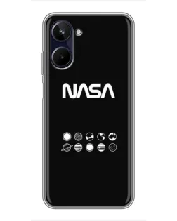 Чохол для Realme 10 з картинкою «NASA — технічний принт»