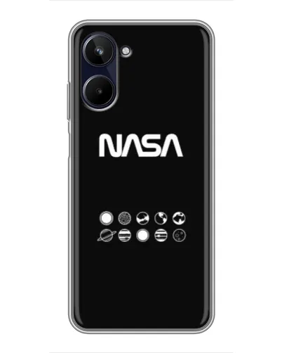 Чохол для Realme 10 з картинкою «NASA — технічний принт»