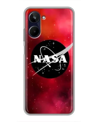 Чохол для Realme 10 з картинкою «NASA — червона туманність»