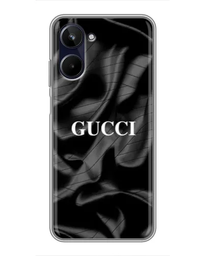 Чехол для Realme 10 с картинкой «Gucci — шелковые волны»