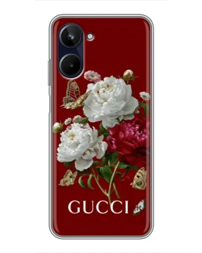 Чехол для Realme 10 с картинкой «Gucci —  сад»