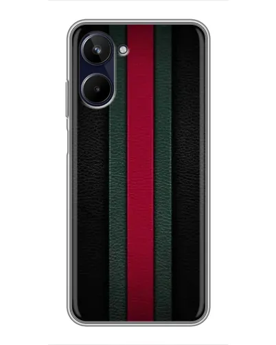 Чехол для Realme 10 с картинкой «Gucci — неоновая линия»