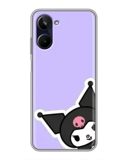 Чехол для Realme 10 с картинкой «Забавная Kuromi»
